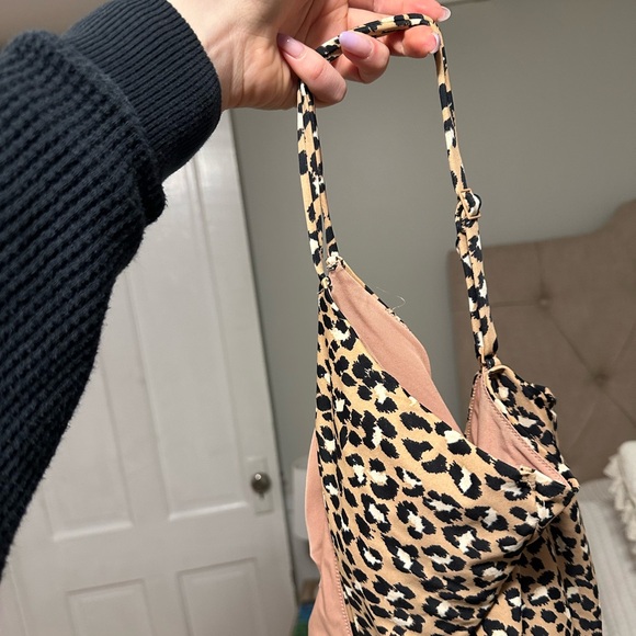 Aerie Medium Leopard Wrap One Piece Swimsuit - Picture 6 of 6